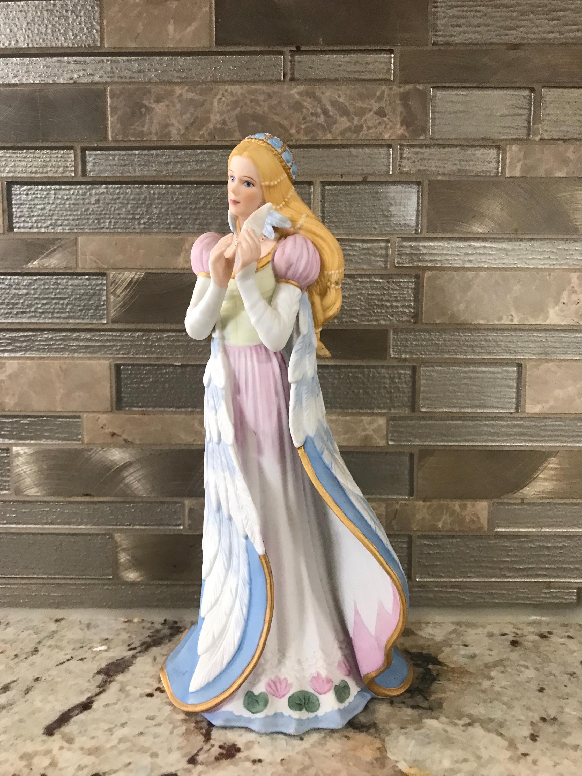 1989 the Swan Princess With Angel Wings by Lenox Collectible Fine