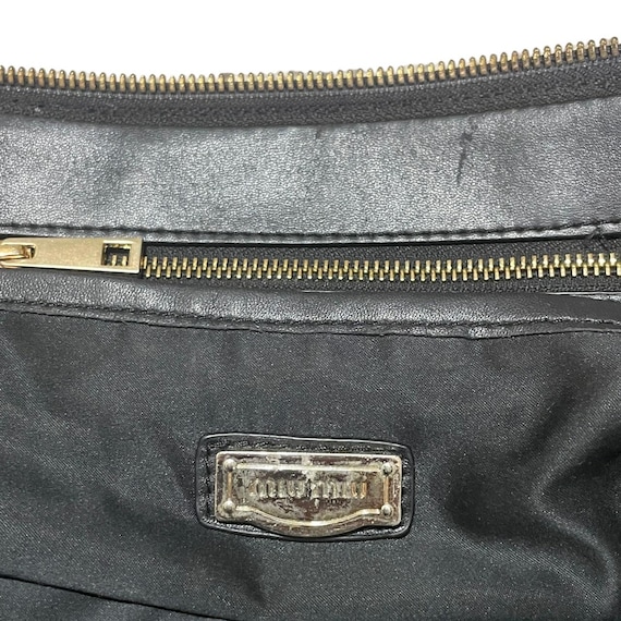 Vintage Miu Miu Black Matelasse Leather Medium Shoulder Vintage Miu Miu Black Matelasse Leather Medium Shoulder
