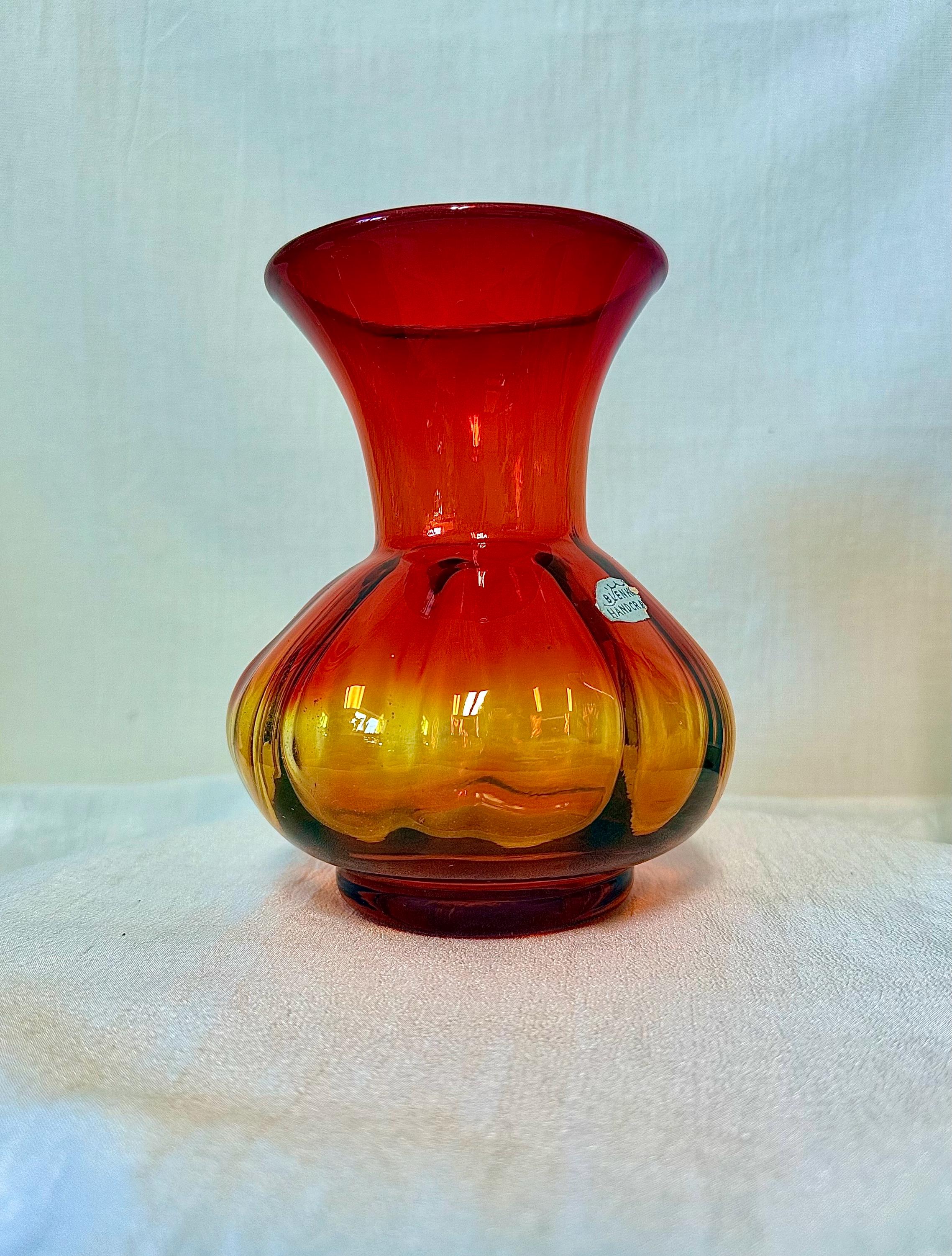 Yellow Blenko Vase - Etsy - Page 2