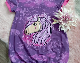 Balloon tunic/tunic "Unicorn" Handmade size 110