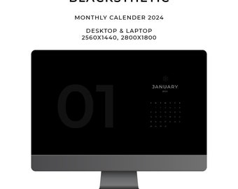 BLACKSTHETIC | 2024 Desktop Wallpaper for Desktop and Laptop