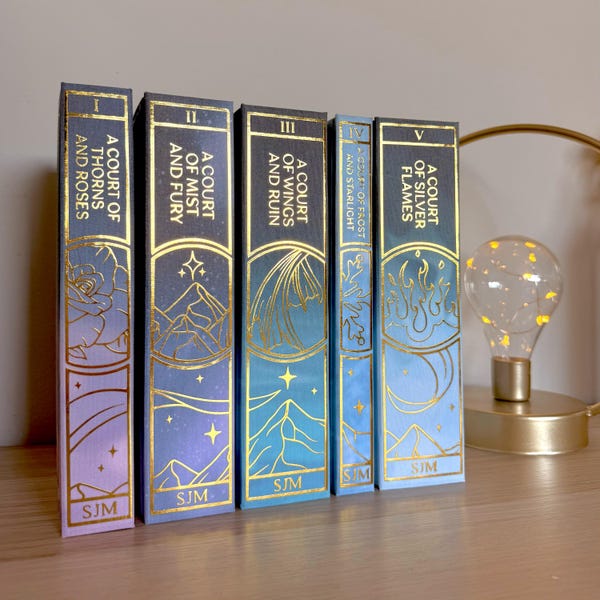 ACOTAR rebound hardback books by Sarah J Maas (A Court of Thorns and Roses)