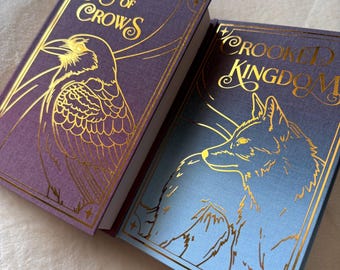 Six of Crows and Crooked Kingdom duology rebinds by Leigh Bardugo