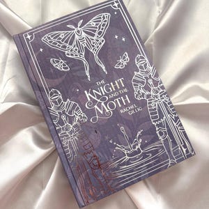 The Knight and the Moth custom rebind, Rachel Gillig, rebound book, special edition, handmade