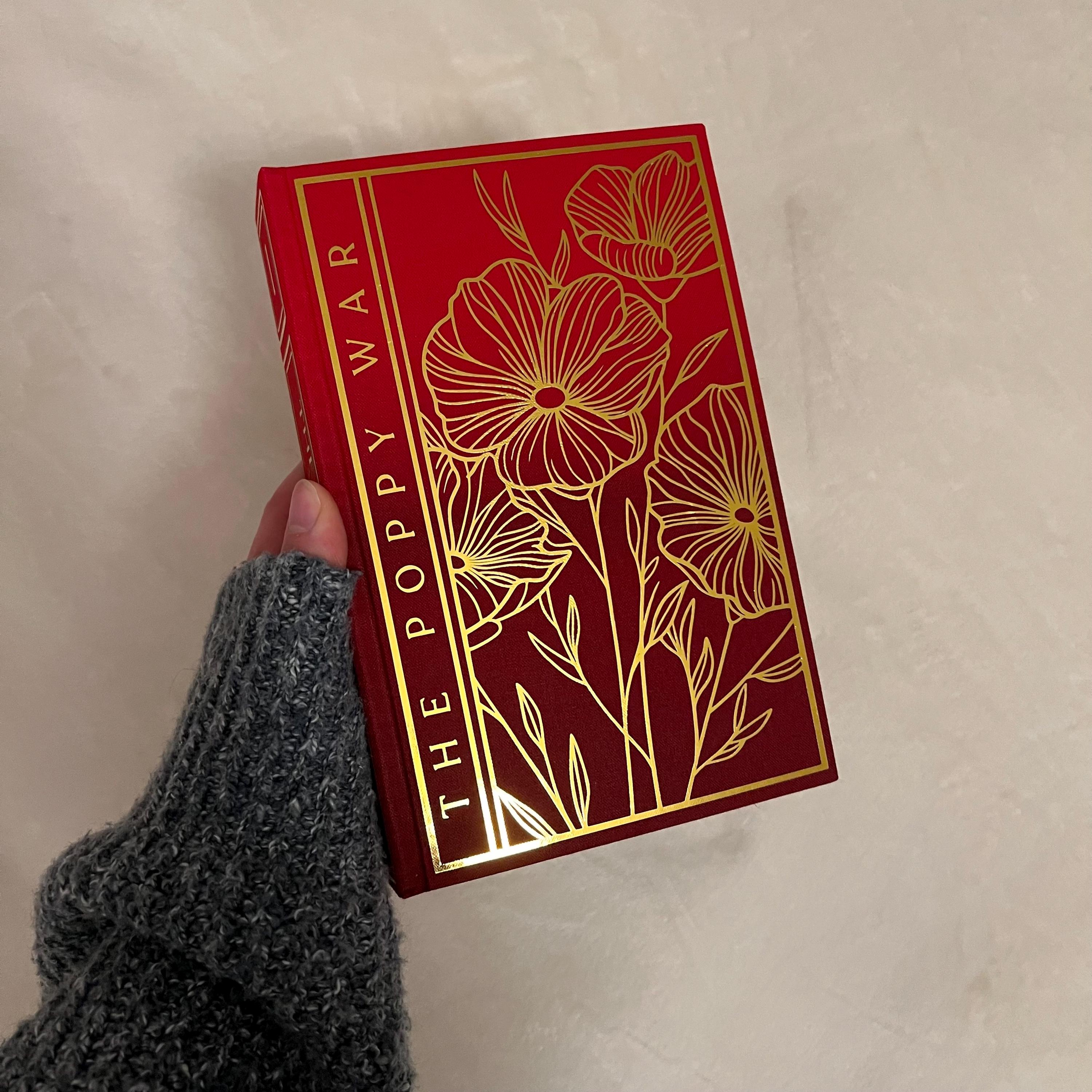 The Poppy War Trilogy Custom Rebound Hardback Books, R. F. Kuang ...