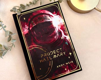Project Hail Mary rebind by Andy Weir
