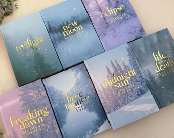 Twilight vollständige Serie benutzerdefinierte Rebound Hardcover Bücher, rebind, limitierte Auflage, Stephenie Meyer