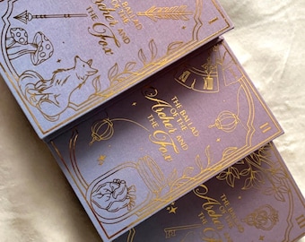 Reencuadernación del libro La balada del arquero y el zorro de Stephanie Garber (Érase una vez un corazón roto)