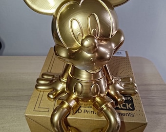 Mickey Mouse Walt Disney GOLD 30cm