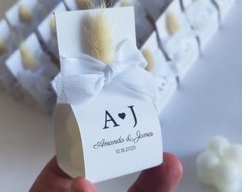 Bubble Wedding Candle Favors, Bridal Shower Favors,Bridesmaid Favor,Personalized Favors,Bachelorette Favors,Custom Party Favor,bubble kerze,