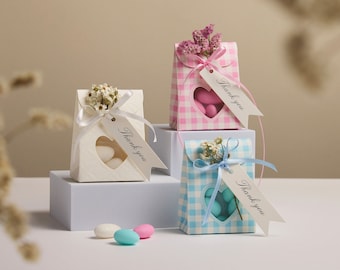 Pack of 40 Party Favor Boxes (2.36 x 1.37 x 3.14 inch) - Ideal for Baby Shower Favor Boxes and Candy Boxes Party Favors