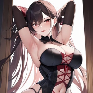 Hot Girls Pack 2 - 50 UHD Images Pack - Anime Style AI Images