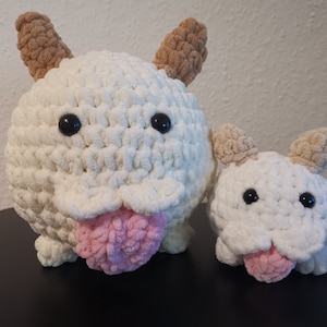 Hand crocheted Poro from LoL