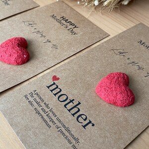 50 cadeaux uniques à planter pour la fête des mères, cadeau de bombe de graines en forme de coeur commémoratif pour maman, cadeaux en vrac personnalisés pour les entreprises