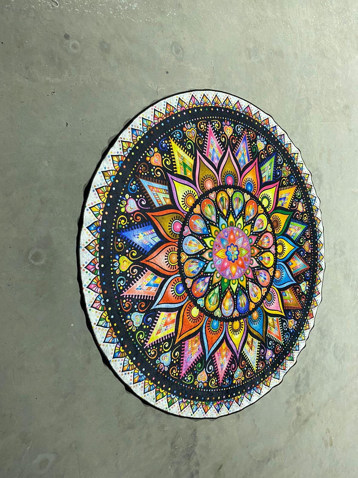 Mandala Rug Pattern Mandala, Mandala Rug, Round Rug, Round Carpet, Mandala Pattern Round ...