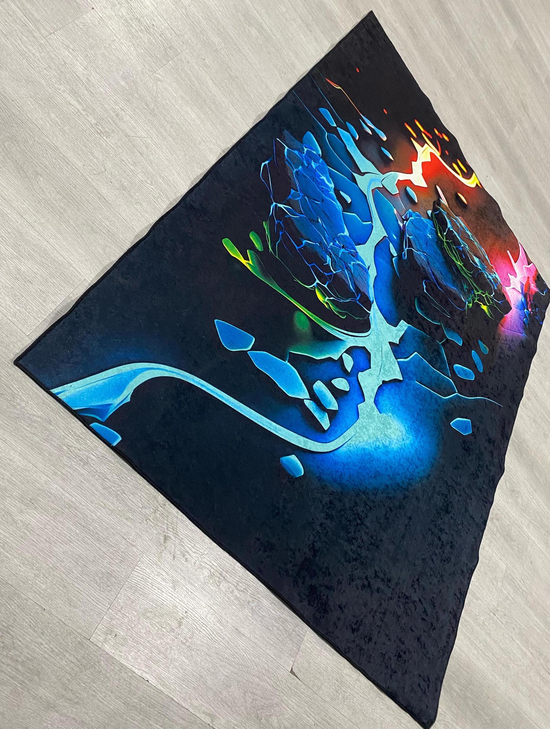 Neon Design, Homedecor, Modern Rug, Unique Design, Contemporary Rug ...