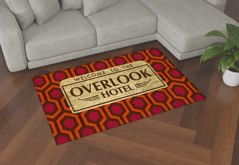 The Shining Design Rug, Horror Movie Rug, Cinematic Rug, Haunting Rug ...