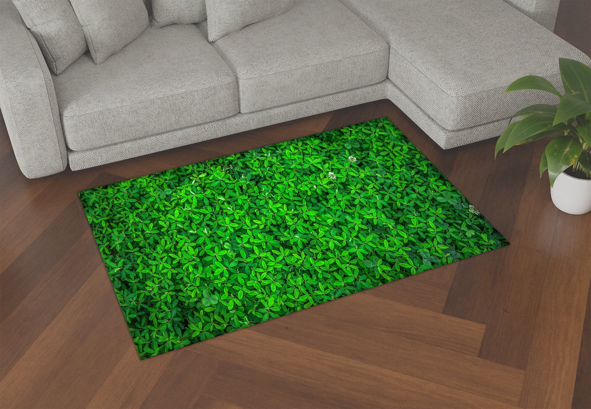 Fresh Rugs Grass Design Rug, Nature Rug, Green Rug, Botanical Rug, Fresh Rug ...