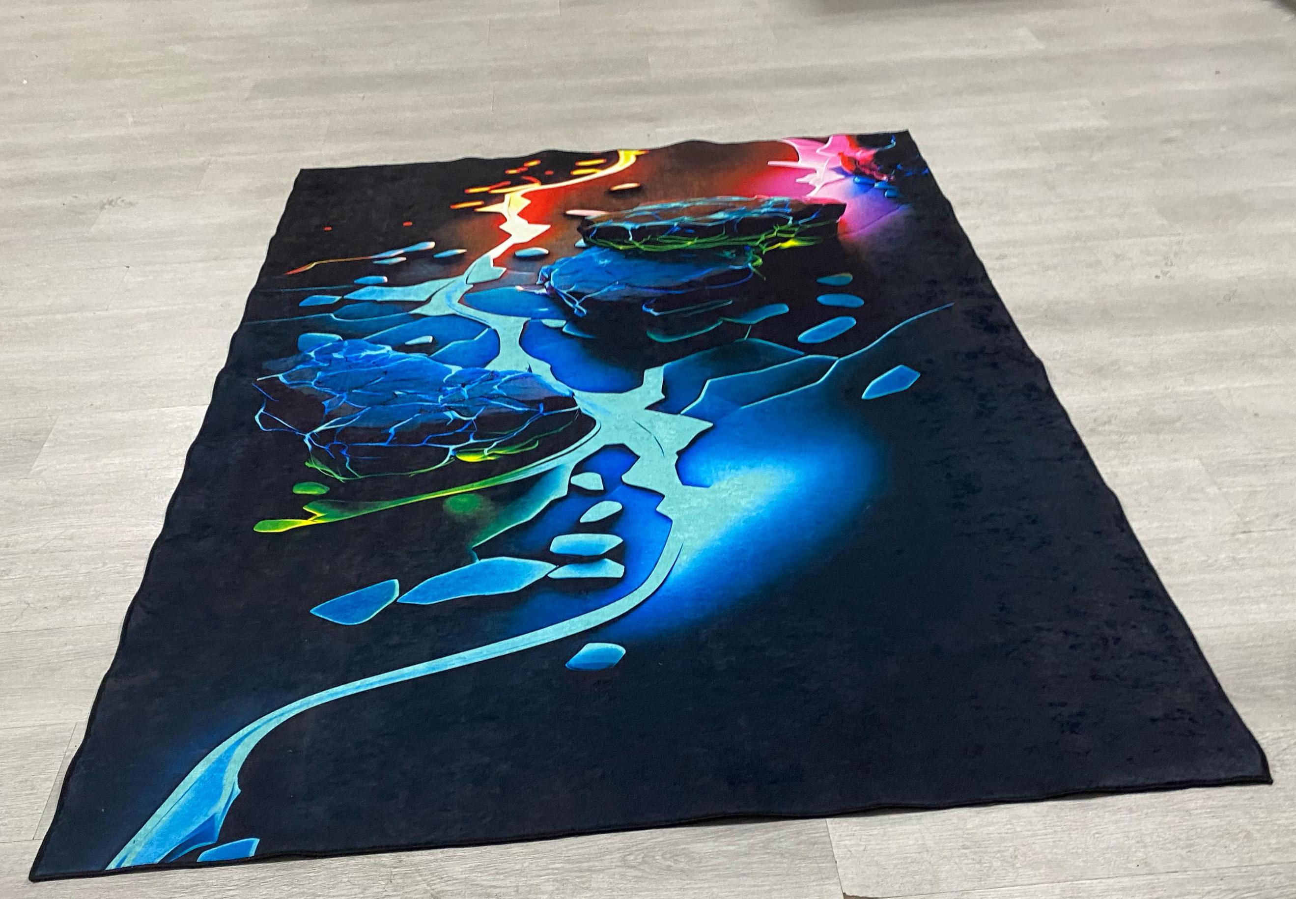 Neon Design, Homedecor, Modern Rug, Unique Design, Contemporary Rug ...