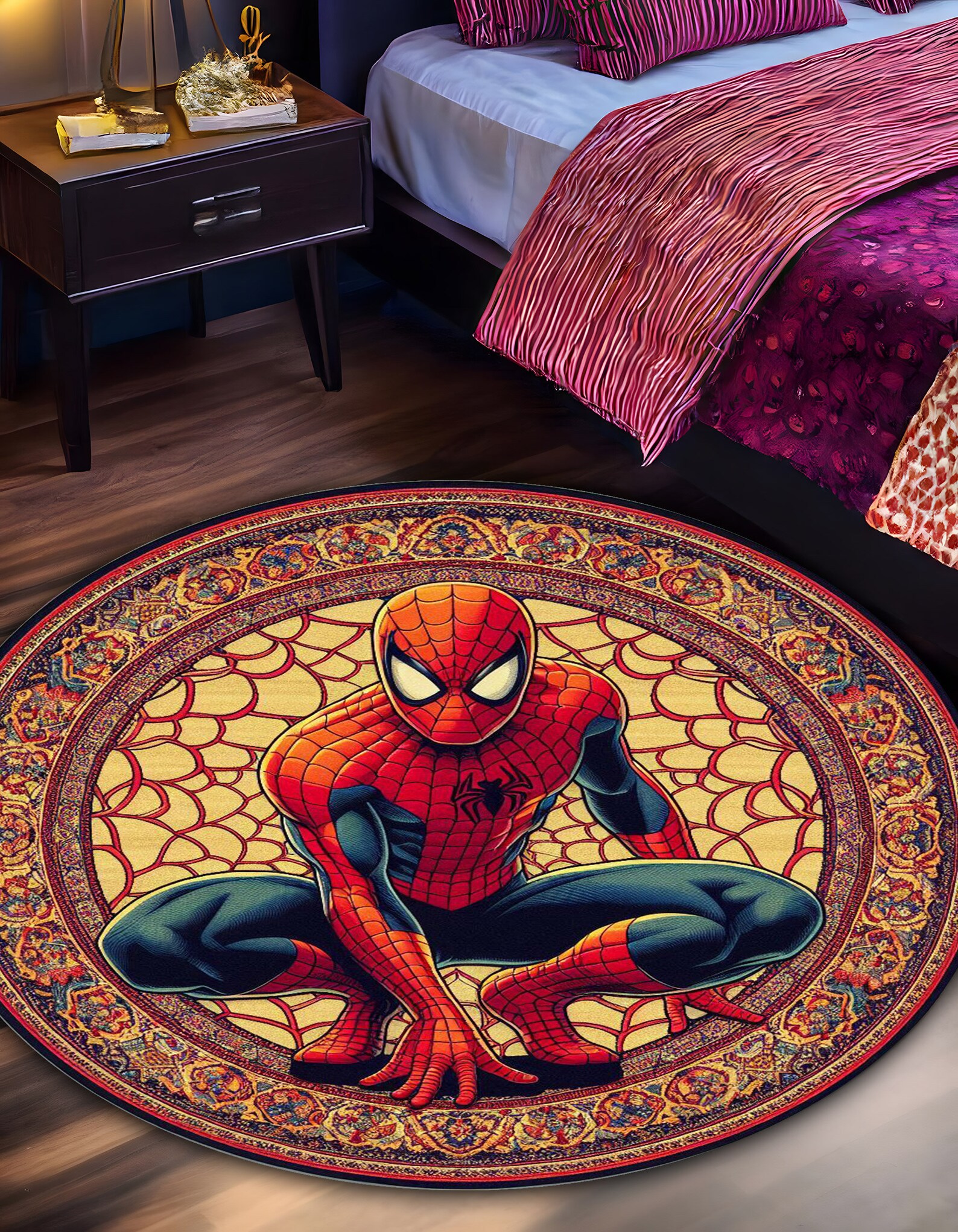 Spiderman, Spiderman Rug, Spider Man Rug, Area Rug, Kids Room Rug ...