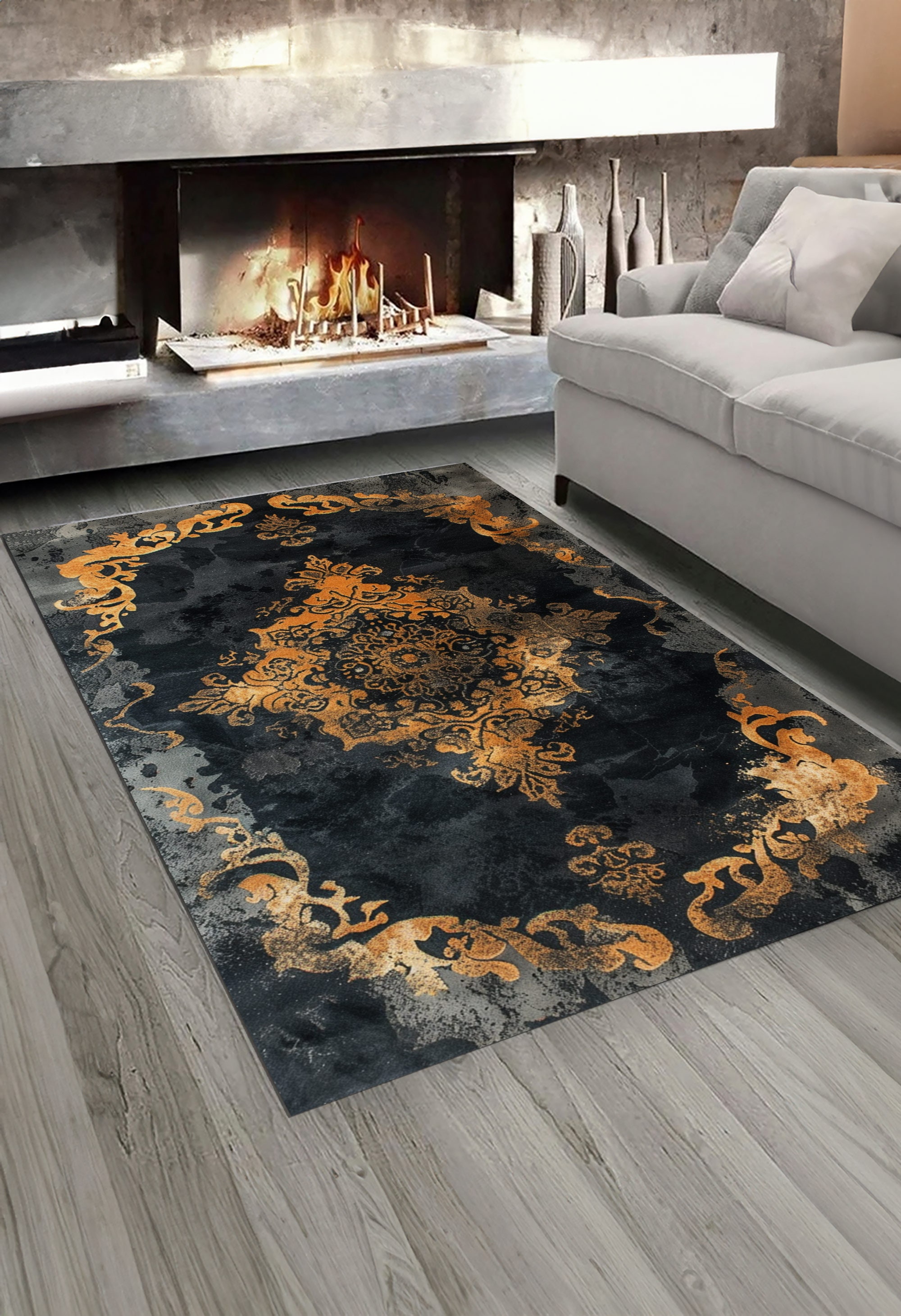 Cultural Rug Batik Design Rug, Traditional Rug, Cultural Rug, Bohemian Rug, Ethnic ...