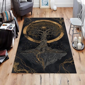 Tree of Life, HomeDecor, Nature Inspired, Modern Rug, Unique Design, Contemporary, Livingroom Rug, Oriental Rug, Decorative Rug, Tree Rug