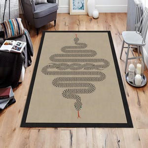 Snake rug - Etsy 日本