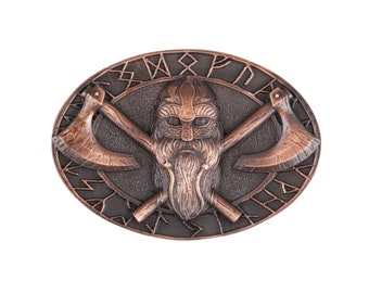 Norse Viking Kilt Belt Buckle - Handcrafted Celtic Warrior Belt Accessory, Unique Medieval Norse Clasp, Rustic Scandinavian Kilt Fastener