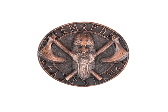 Norse Viking Kilt Belt Buckle - Handcrafted Celtic Warrior Belt Accessory, Unique Medieval Norse Clasp, Rustic Scandinavian Kilt Fastener