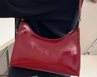 Burgundy classy bag