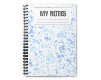 Modern Notebook Cover Template | Editable Canva Design (6x9, A4, US Letter) (Instant Download)