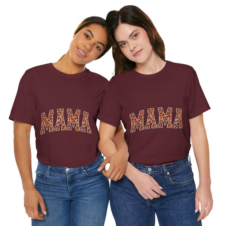 Leopard Mama Shirt Comfort Colors®, Vintage Mom Tee, Mothers Day Gift, Trendy Mama T Shirt, Cute Mom Graphic Tee, Retro Leopard Print Shirt image 10