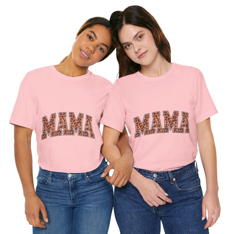 Leopard Mama Shirt Comfort Colors®, Vintage Mom Tee, Mothers Day Gift, Trendy Mama T Shirt, Cute Mom Graphic Tee, Retro Leopard Print Shirt image 9