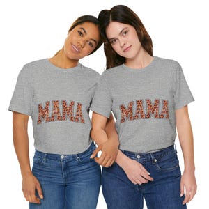Leopard Mama Shirt Comfort Colors®, Vintage Mom Tee, Mothers Day Gift, Trendy Mama T Shirt, Cute Mom Graphic Tee, Retro Leopard Print Shirt image 7