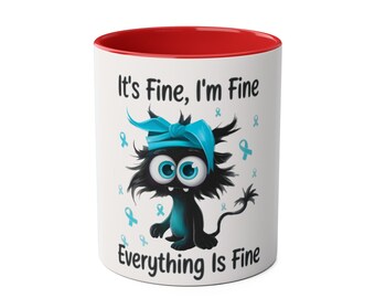 Caneca de café com frase engraçada e sarcástica | Presente com humor com o qual você se identifica