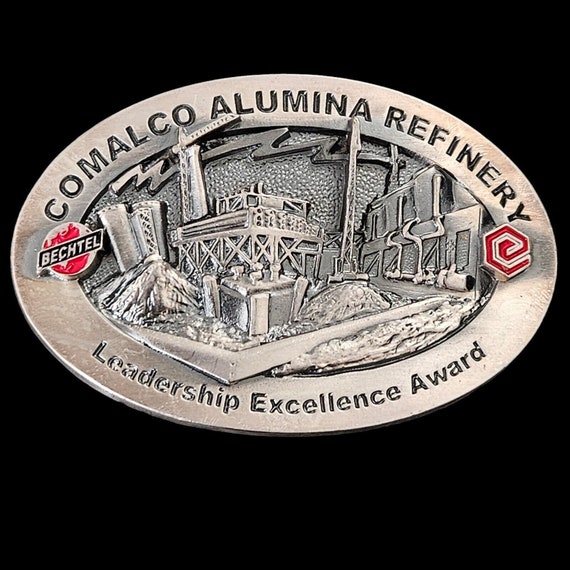 Comalco Alumina Refinery Belt Buckle Leadership E… - image 1
