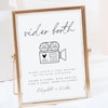 Our Love Story Sign Template, Love Story Poster Printable, Elegant Minimalist Couple Story Sign ...