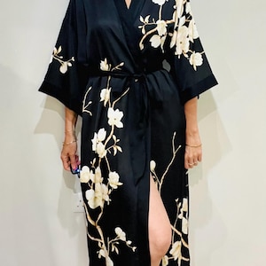 Satin Peacock Robes - Etsy UK