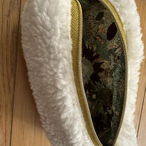 trousse maquillage bureau scolaire toilette mouton coton liberty