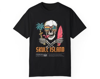 Skull Island Unisex Garment-Dyed T-shirt