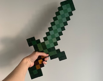 Amazon | ThinkGeek Minecraft Diamond Axe - Chop Your Way to