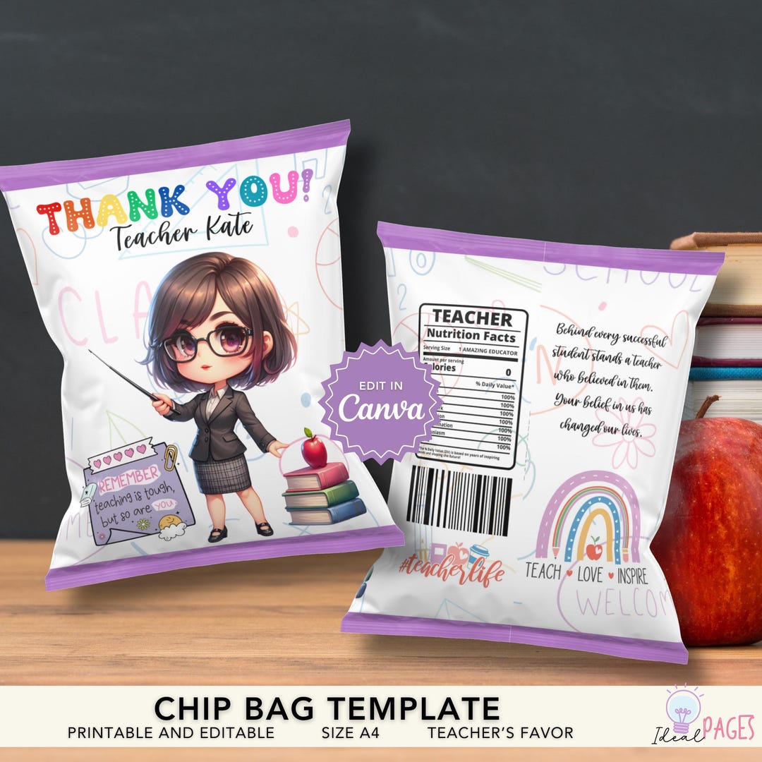 Party Favors for Teachers, Teacher Appreciation Gift Bag, Teacher ...