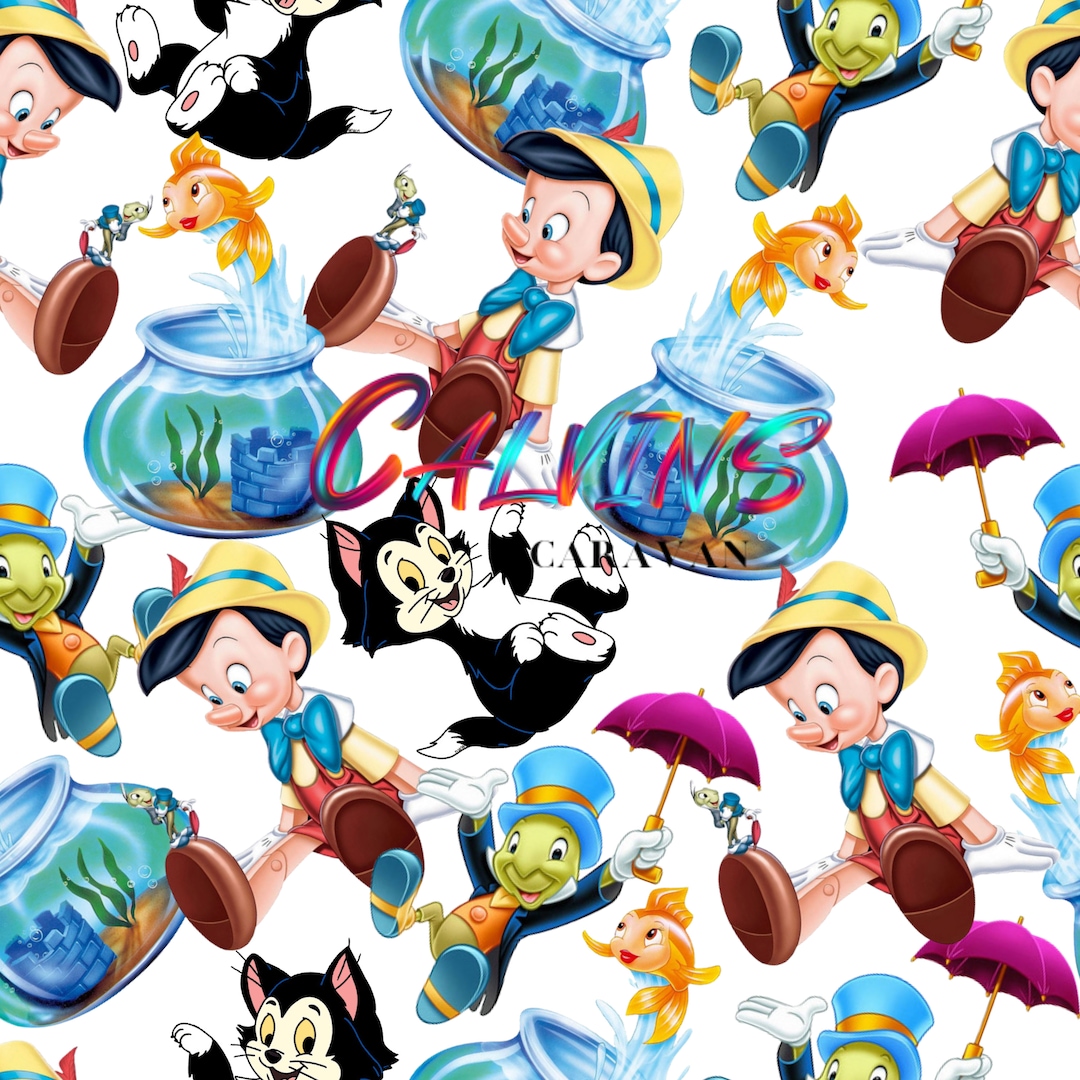 Pattern For Pinocchio Overalls Pinocchio and Jiminy Cricket Pattern (digital PNG) - Etsy