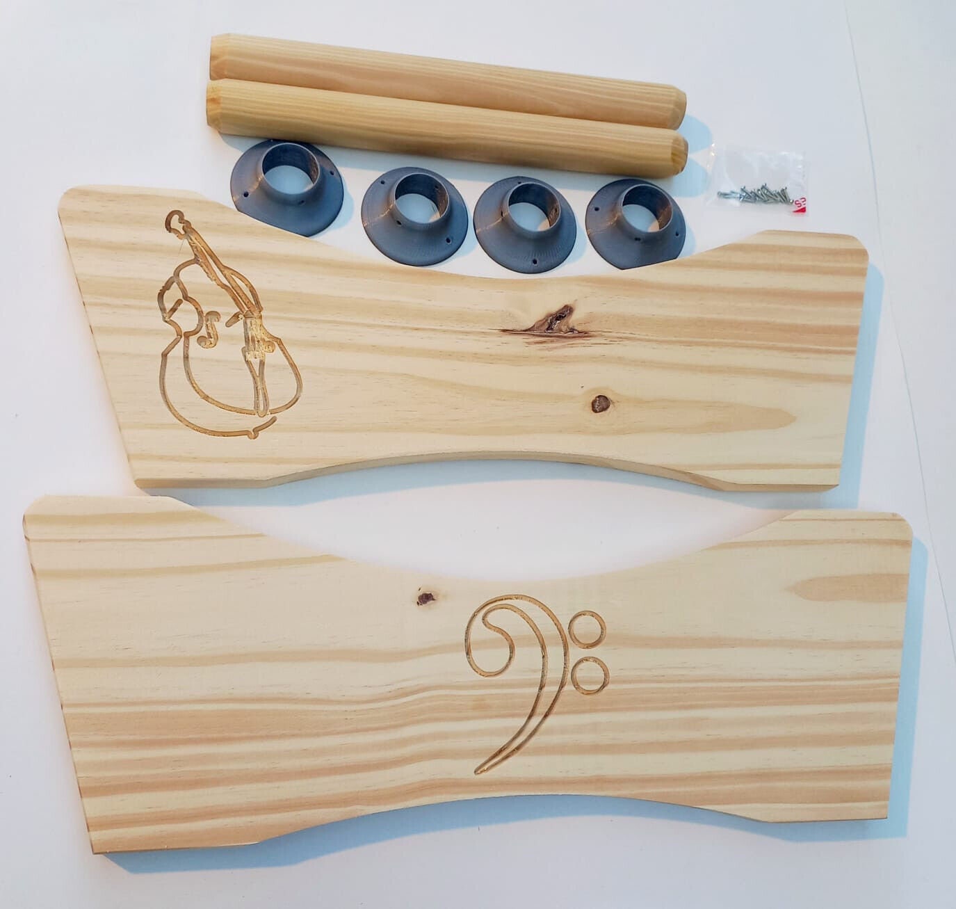 KIT DIY Double Bass Stand Wooden Upright Bass Stand Etsy