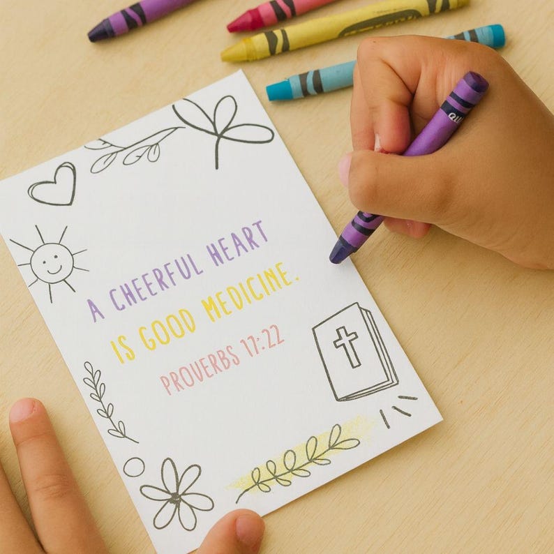 Bible Study Supplies, Printable Bible Verse Cards, Bible Verse Coloring ...