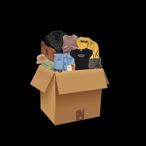 Cosy - Hype Mystery Box - Ubrania i akcesoria - Ubrania Mystery Box - Mystery Box - Surprise Box - Ubrania Box - Gift Box