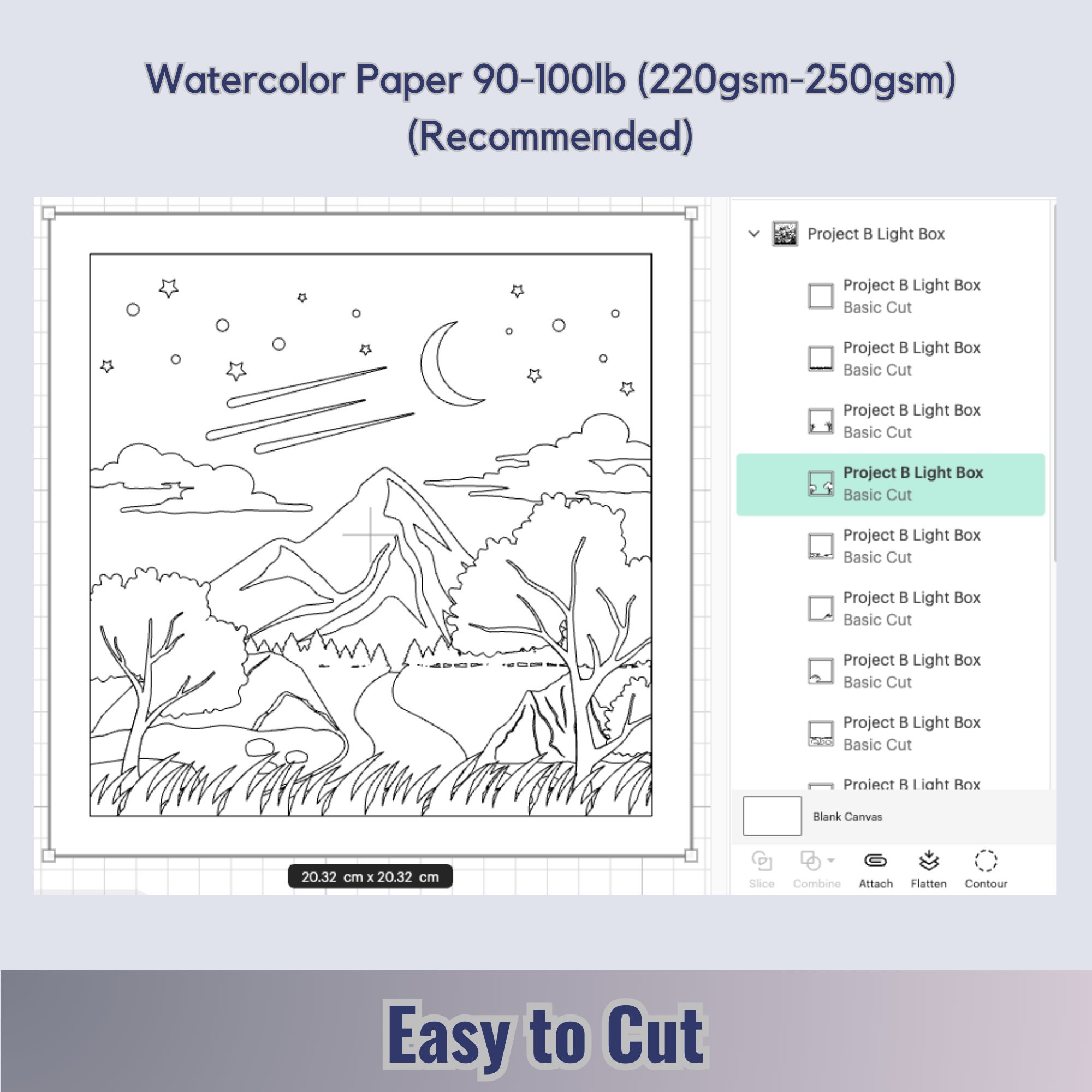 3D Light Box SVG Shadow Box, Multilayer SVG, 3d Layered Svg, Cricut ...