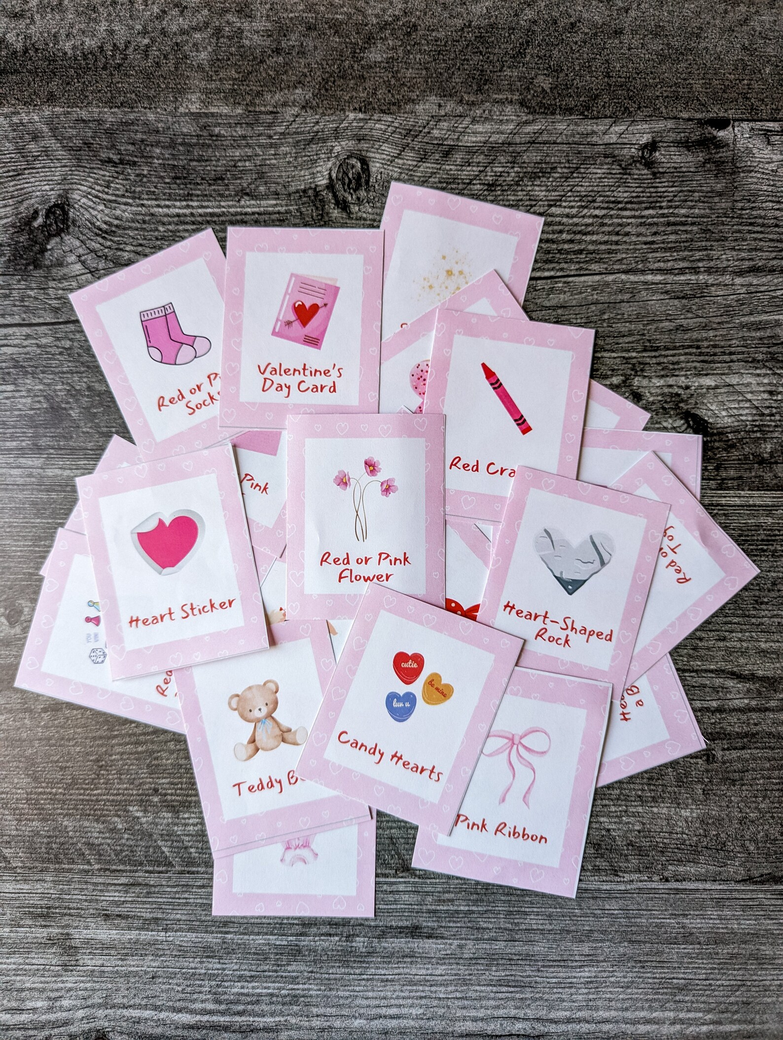 Valentines Day Scavenger Hunt for Kids PRINTABLE, Valentines Game ...