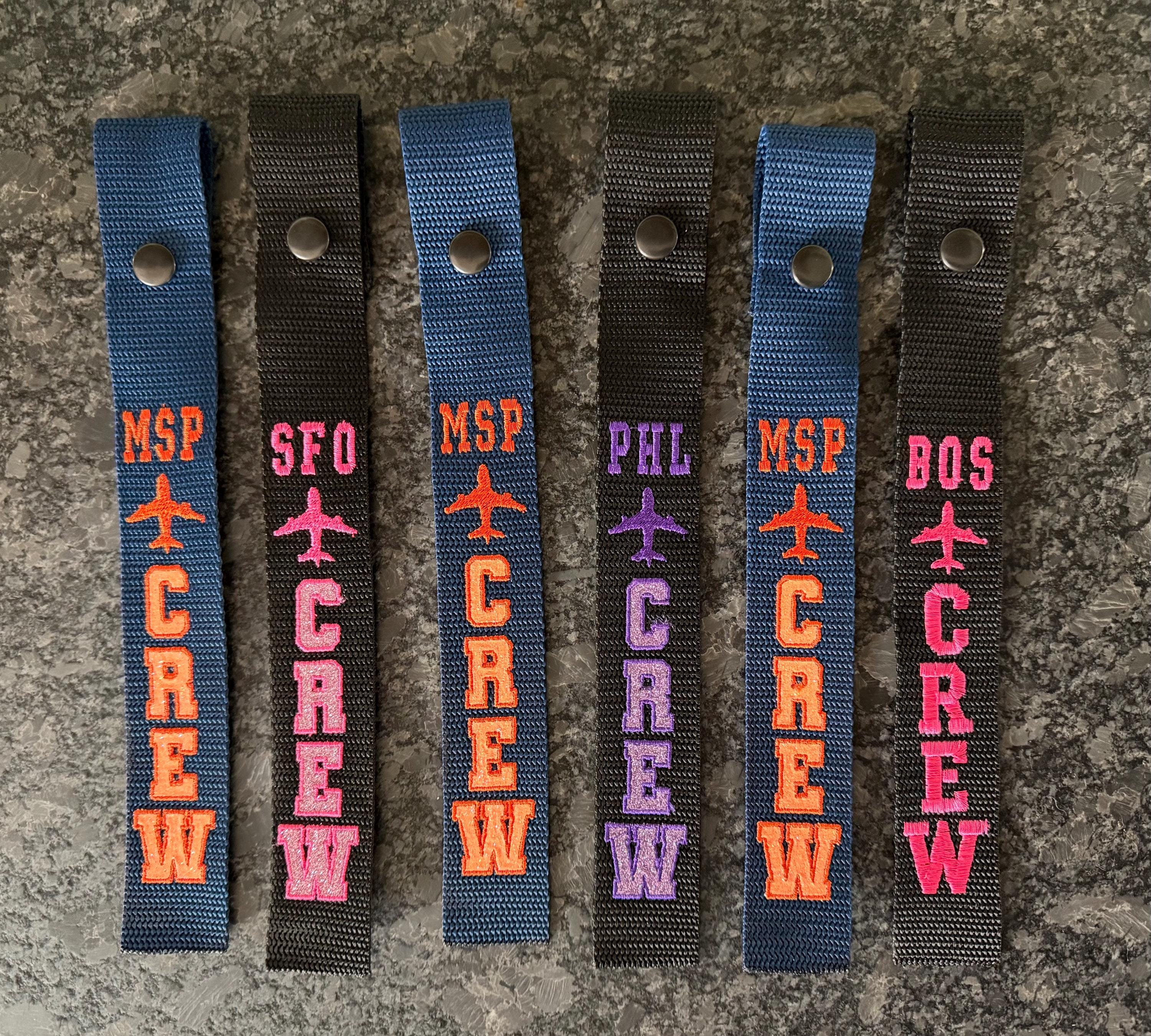 Crew Luggage/Bag Tags for Flight Attendants & Travelers