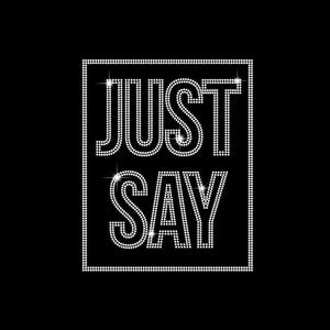 Just Say Strass-mall: SS6-mönster, Cricut SVG (digital nedladdning)